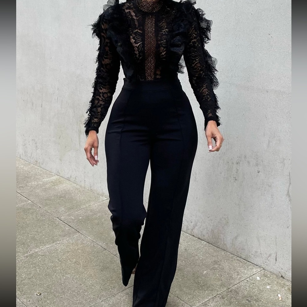 Black jumpsuit